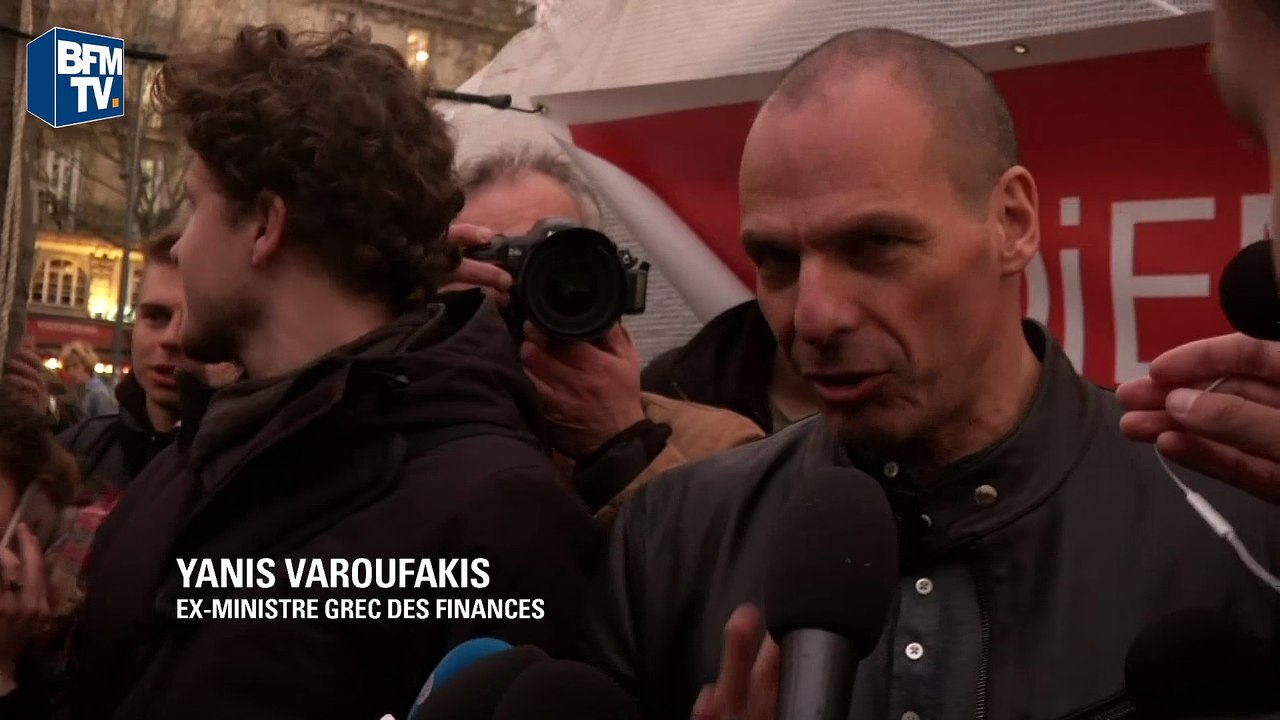 Varoufakis: "Nuit Debout est une initiative magnifique"