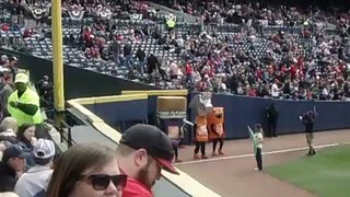 Home Depot Tool Race at Turner Field's final Opening Weekend