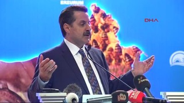 Erzurum- Gıda Tarım ve Hayvancılık Bakanı Faruk Çelik Erzurum'da Konuştu -2