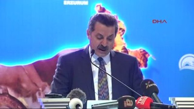 Erzurum- Gıda Tarım ve Hayvancılık Bakanı Faruk Çelik Erzurum'da Konuştu -4
