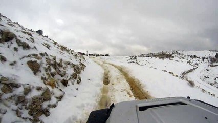 Jeep JK Snow Trip  Lebanon 2016