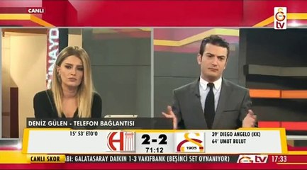 GS TV Sunucusu Bakın Ne Yaptı