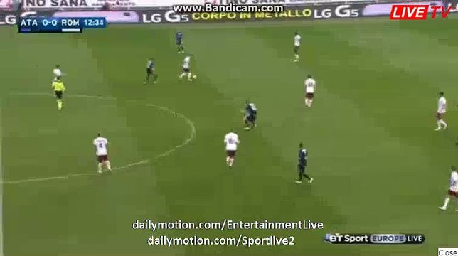 Edin Džeko Incredible MISS - Atalanta 0-0 As Roma Serie A