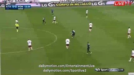 Edin Džeko Incredible MISS - Atalanta 0-0 As Roma Serie A