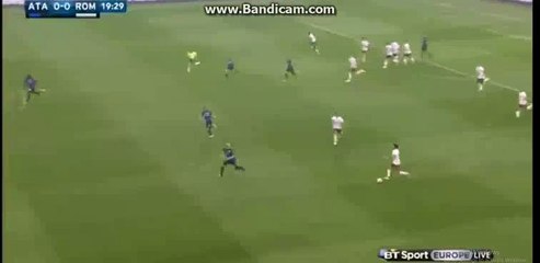 Diego Perotti Fantastic Elastico Skills - Atalanta 0-0 Roma 17-04-2016