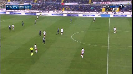 Lucas Digne Goal HD - Atalanta 0-1 AS Roma - 17-04-2016