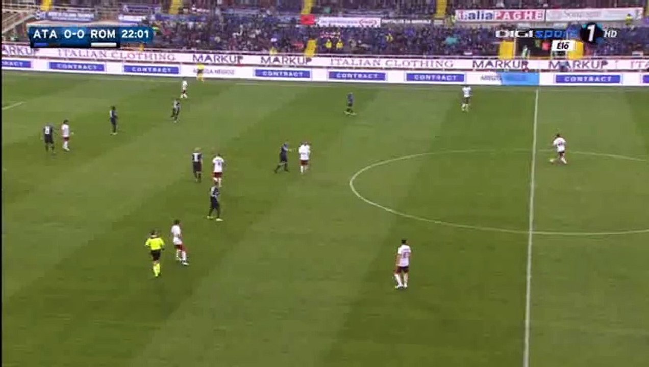 Lucas Digne Goal HD - Atalanta 0-1 AS Roma - 17-04-2016