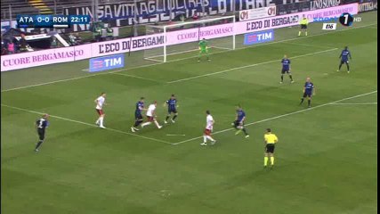Lucas Digne Goal HD - Atalanta 0-1 AS Roma - 17-04-2016