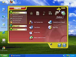 How to write DVD or CD by Nero Software - in Hindi,
