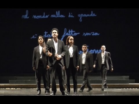 Napoli - Al San Carlo la pièce Dieci storie proprio così (16.04.16)