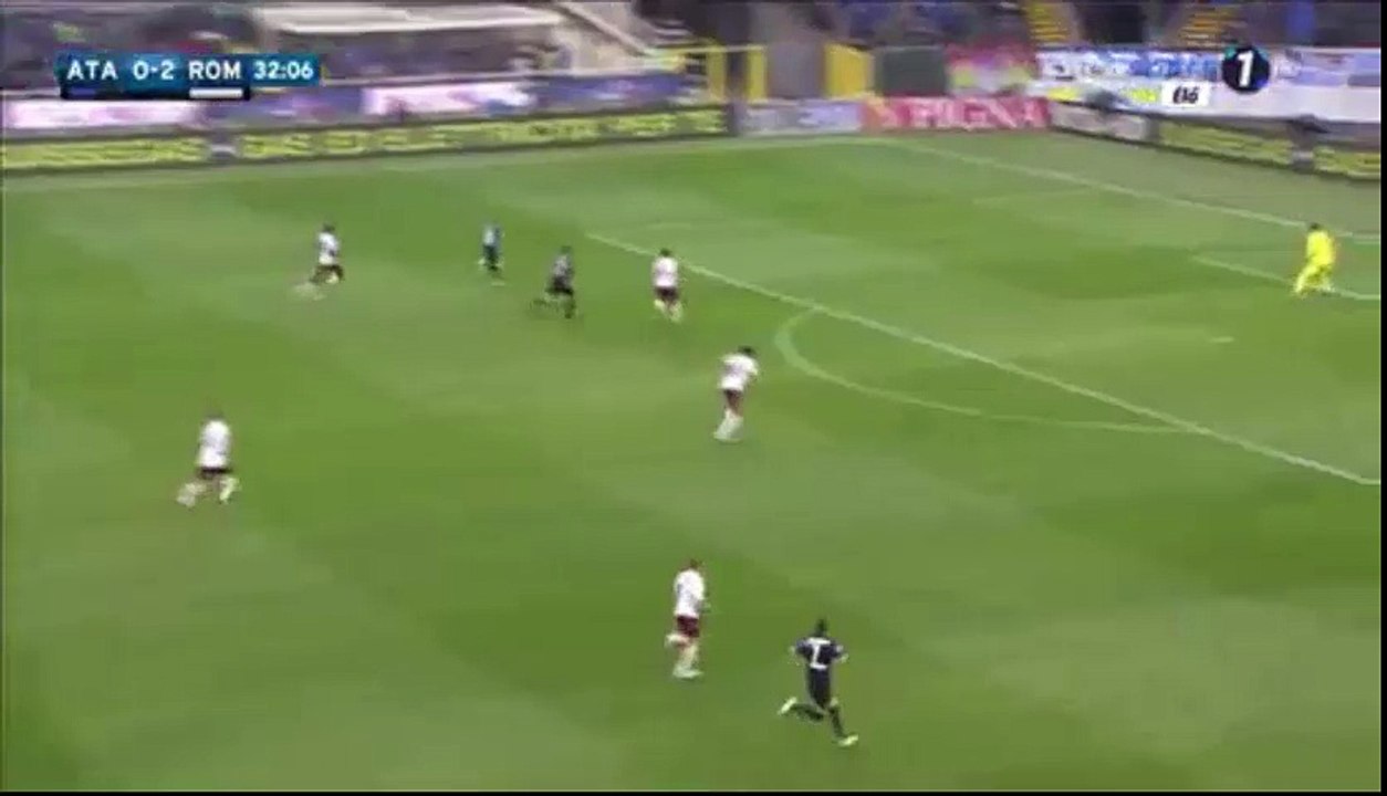 Marco D'Alessandro Goal HD - Atalanta 1-2 Roma 17.04.2016