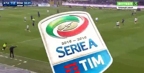 Marco D'Alessandro Goal HD - Atalanta 1-2 AS Roma - 16-04-2016