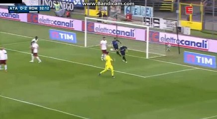 Marco D"Alessandro Super Goal Atalanta 1-2 AS Roma 17-04-2016
