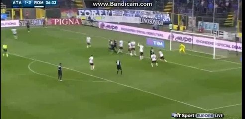 Marco Borriello Super Goal - Atalanta 2-2 AS Roma 17-04-2016