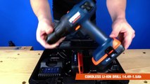 Cordless Drill  (14.4V)  with Lithium-Ion Batteries  |  CDM1113S