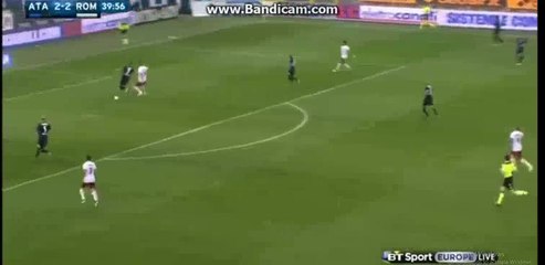 Edin Dzeko Incredible Miss - Atalanta 2-2 AS Roma 17-04-2016
