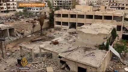 Fighting in northern Syria forces thousands to flee homes