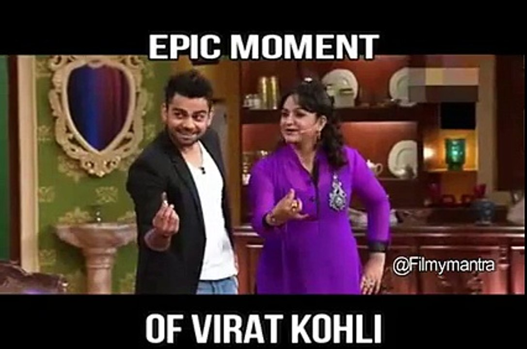 Virat kohli in comedy online nights with kapil dailymotion