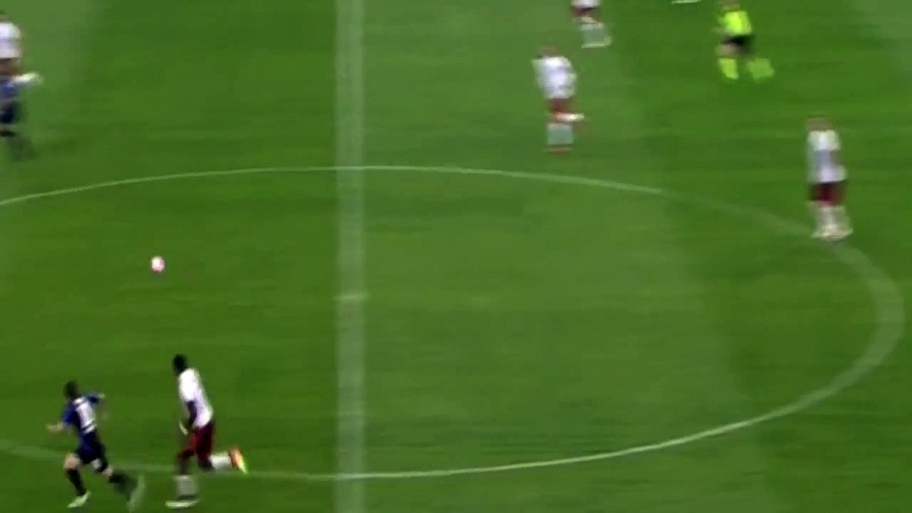 Atalanta 3 - 2 AS Roma Marco Borriello Second Goal  17-04-2016 HD