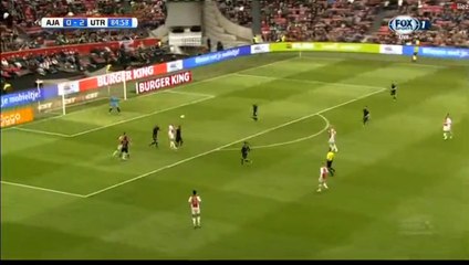 Davy Klaassen Goal - Ajax 1-2 Utrecht - 17.04.2016