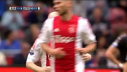 Klaassen GOAL (1:2) - Ajax vs Utrecht 17/04/2016