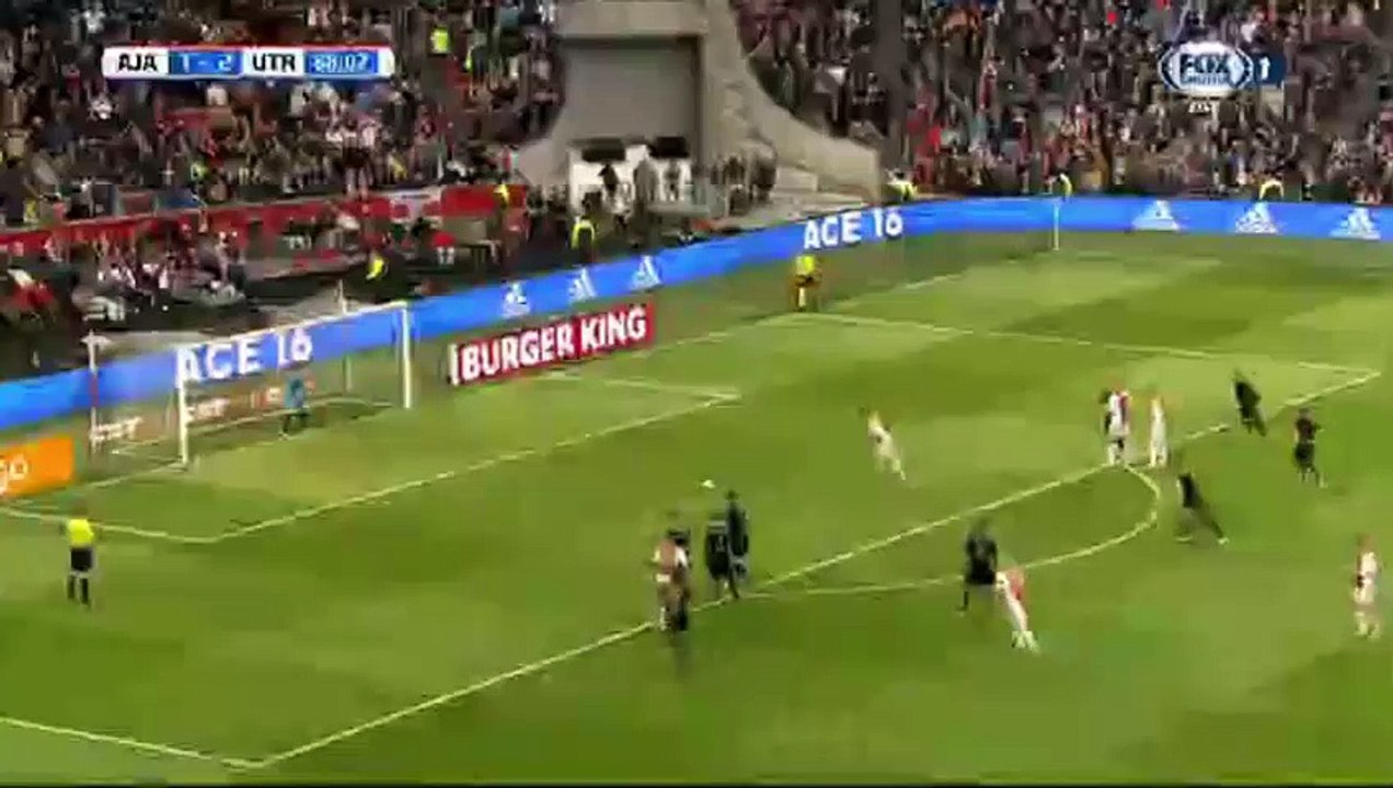 Arkadiusz Milik  Penalty Goal HD - Ajax 2-2 FC Utrecht 17.04.2016