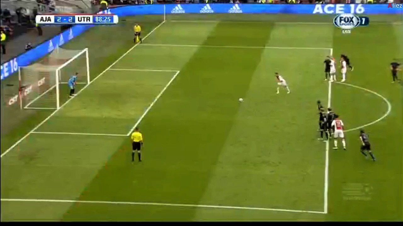 Arkadiusz Milik Goal - Ajax 2-2 Utrecht - 17.04.2016