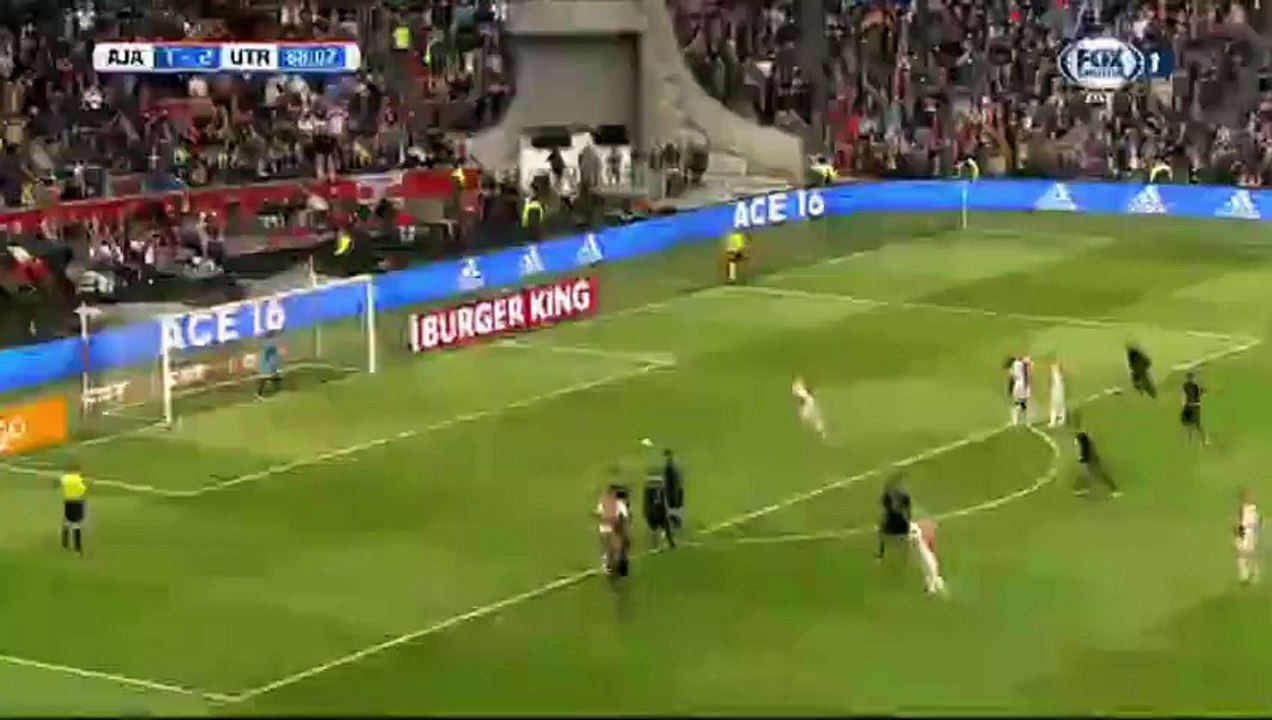 Arkadiusz Milik  Penalty Goal HD - Ajax 0-2 FC Utrecht 17.04.2016