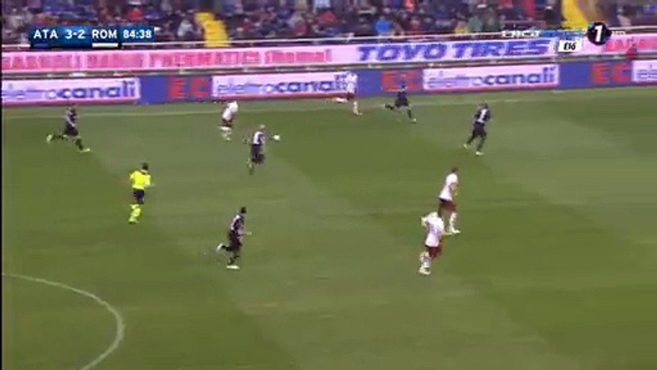 Francesco Totti Amazing Goal HD - Atalanta 3-3 Roma
