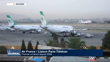 Premier vol direct Paris/Téhéran depuis 2008