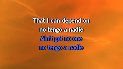 Karaoke No One To Depend On - Santana *