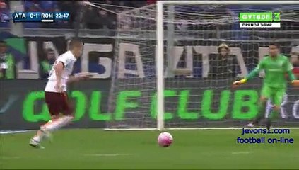 All Goals - Atalanta 3-3 AS Roma - 16-04-2016