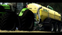Deutz-Fahr Agrotron X2 7250 & 9340 TTV in Action - Farming Simulator 15