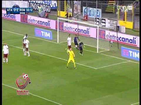 اهداف مباراة ( أتلانتا 3-3 روما ) الدوري الايطالي