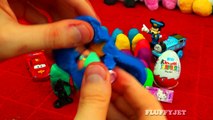 30 Surprise Eggs! Play-Doh Hello Kitty Toy Story Cars Barbie Kinder Surprise Playdough Dis