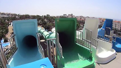 Twisted Rapids Water Slide at Aqualand