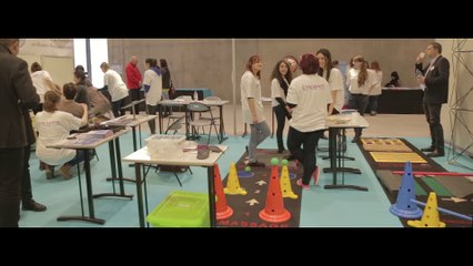 Salon CitéSanté 2016 : Parcours Basse Vision et combinaison de veillisement