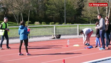 Relecq-Kerhuon (29). Les Olympiades  au stade stade Gérard-Garnier