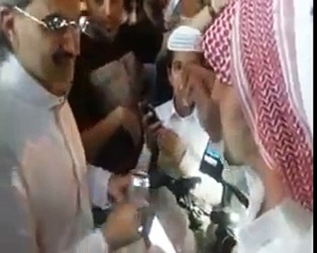 ‫ردة فعل الامير الوليد بن طلال على شاب سعودي قال له ركّز معي ‬‎