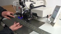 HIGHTEX733PLC Maquina de costuras de refuerzos para coser trabajos súper