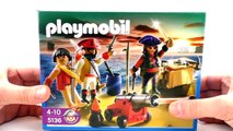 Pirates Playmobil / Le capitaine pirate avec un arsenal darmes 5136 Unboxing