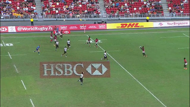 Oyoo FIRES Kenya to HISTORIC Cup win at Singapore Sevens