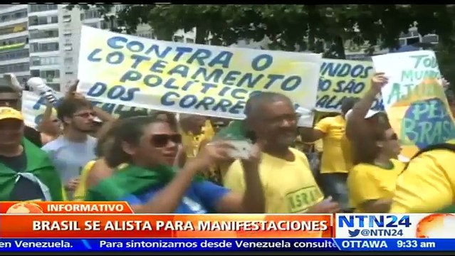 Día crucial para Rousseff: hoy la Cámara de Diputados decidirá si pasa al Senado la propuesta de juicio político