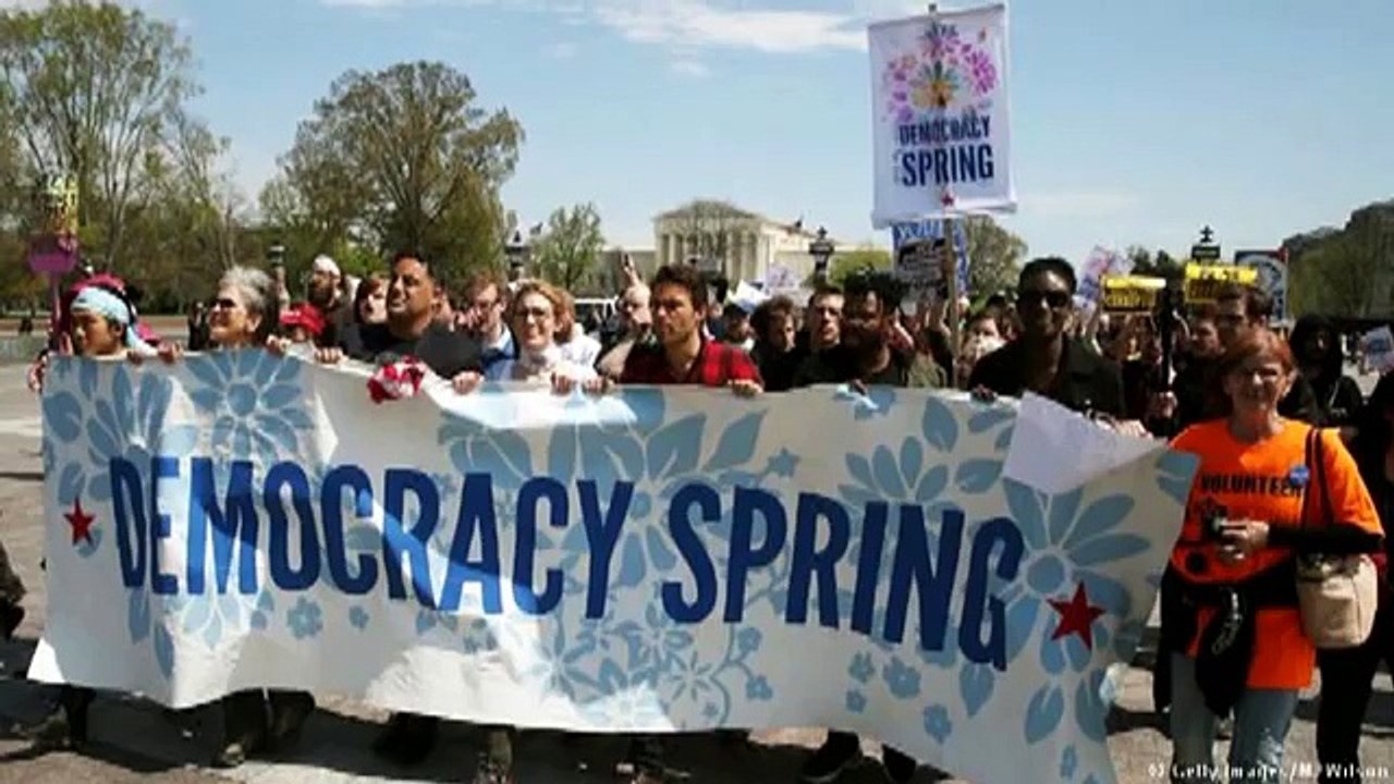 Patriots Protest To End Legalized Bribery In Washington - #DemocracySpring