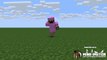 Minecraft Animation - Pink sheep running