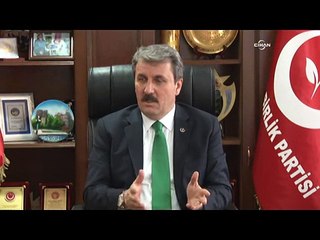 Destici: BDP'li milletvekillerin tahliye kararı hukuki değil, siyasi