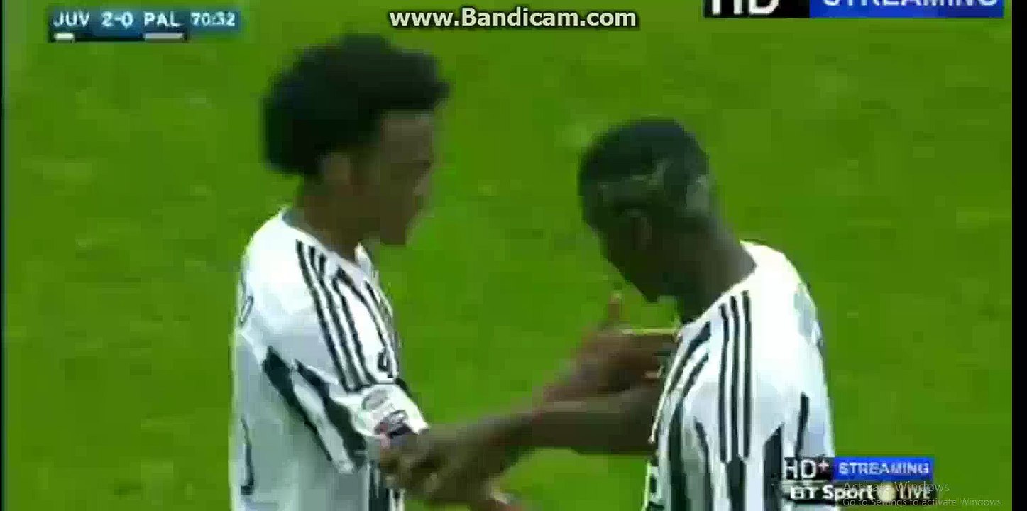 Paul Pogba GOAAAL - Juventus 2-0 Palermo 17-04-2016