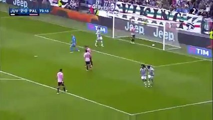 3-0 Juan Cuadrado goal - Juventus vs Palermo - 17.04