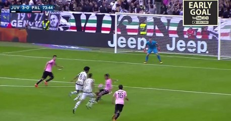 CUADRADO Goal JUVENTUS 3_0 PALERMO -17-04 - 2016