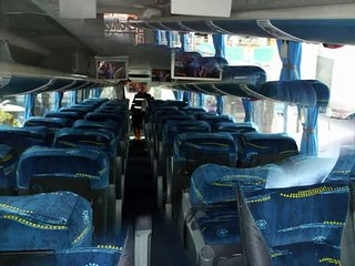 Exhibicion Expreso Bolivariano DuoBUS en Bogota